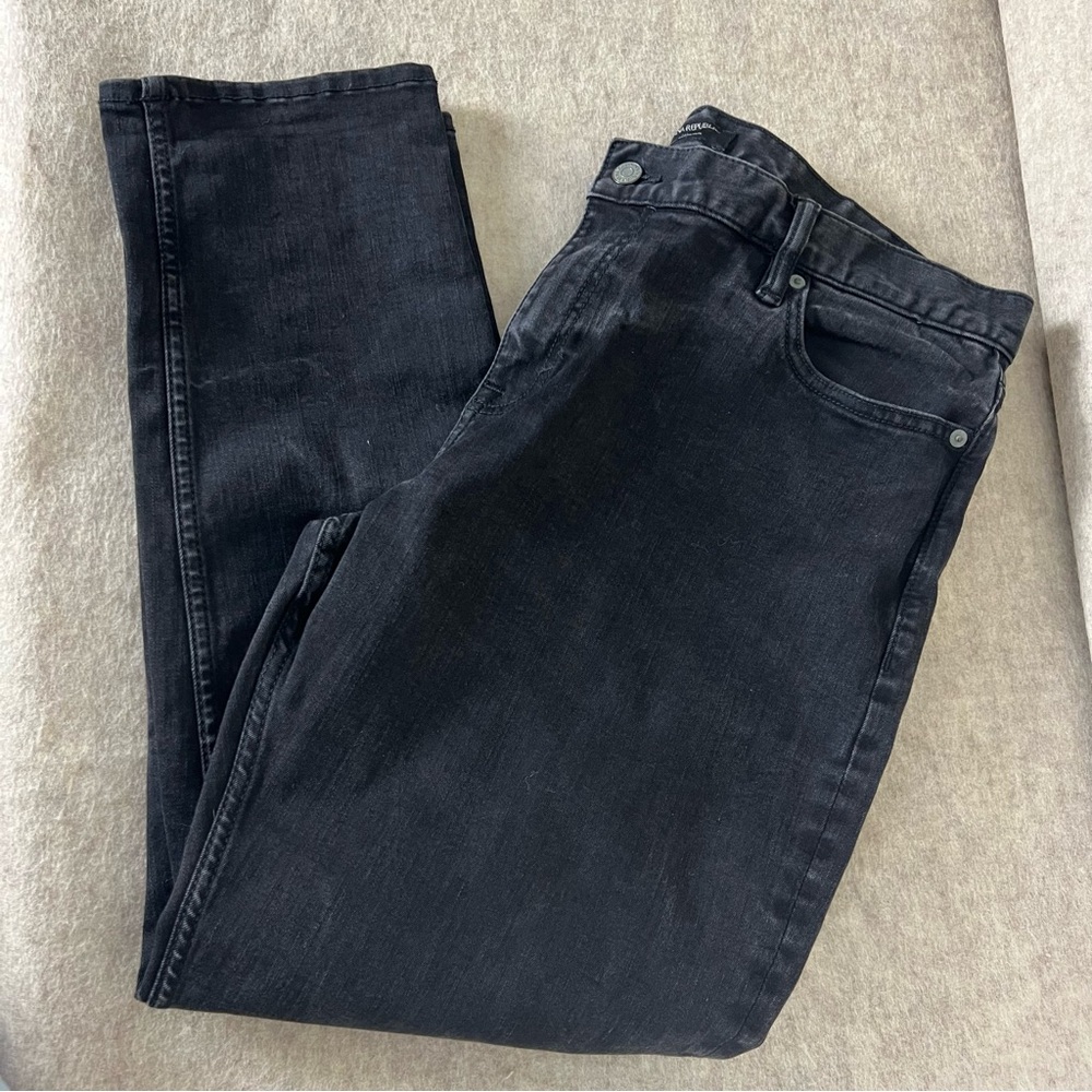 Banana Republic Skinny Techmotion Men's Black Jeans - Size 36 x 30 - Picture 3 of 7